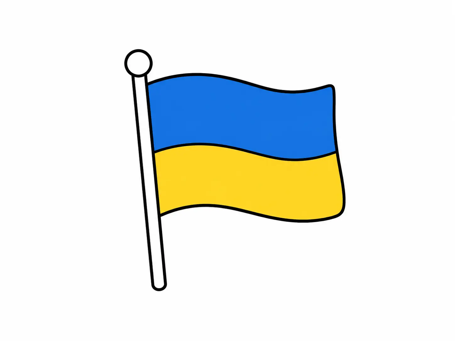 Ukrainian flag